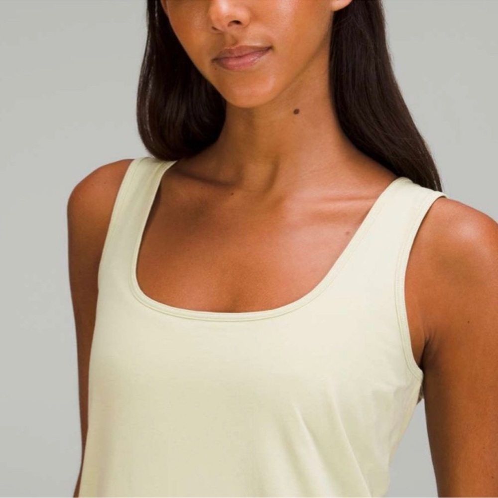 lululemon athletica Light Yellow Cutout Midi Dress - Picture 4 of 8